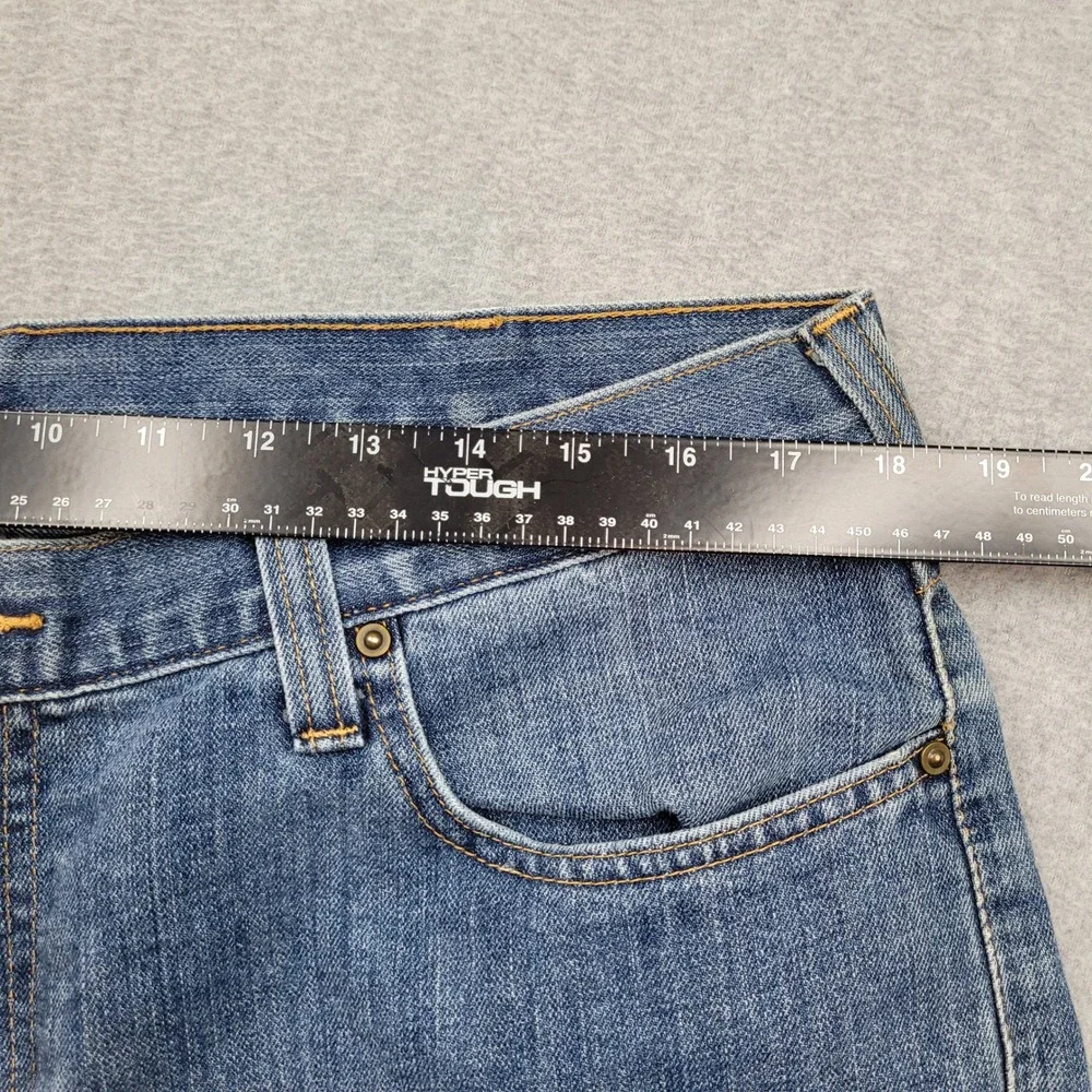 Carhartt Relaxed Fit‎ Jeans Mens 38x30 Blue Denim Work Pants 101483-980